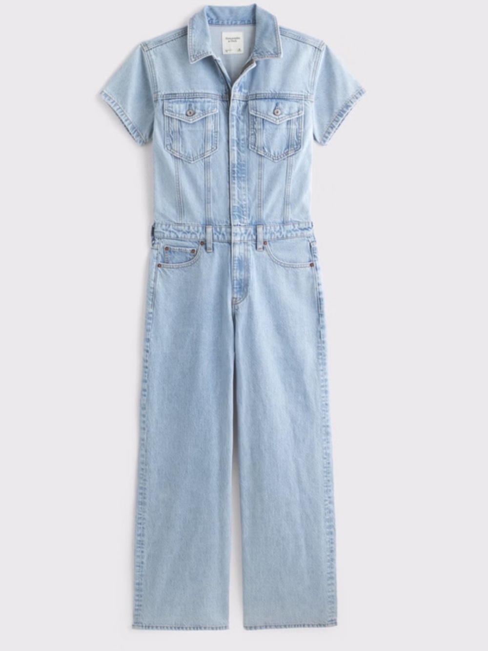 NWOT Abercrombie Denim Jumpsuit